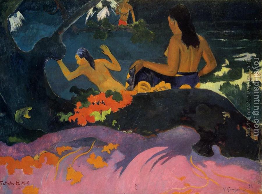 Paul Gauguin : By the Sea II